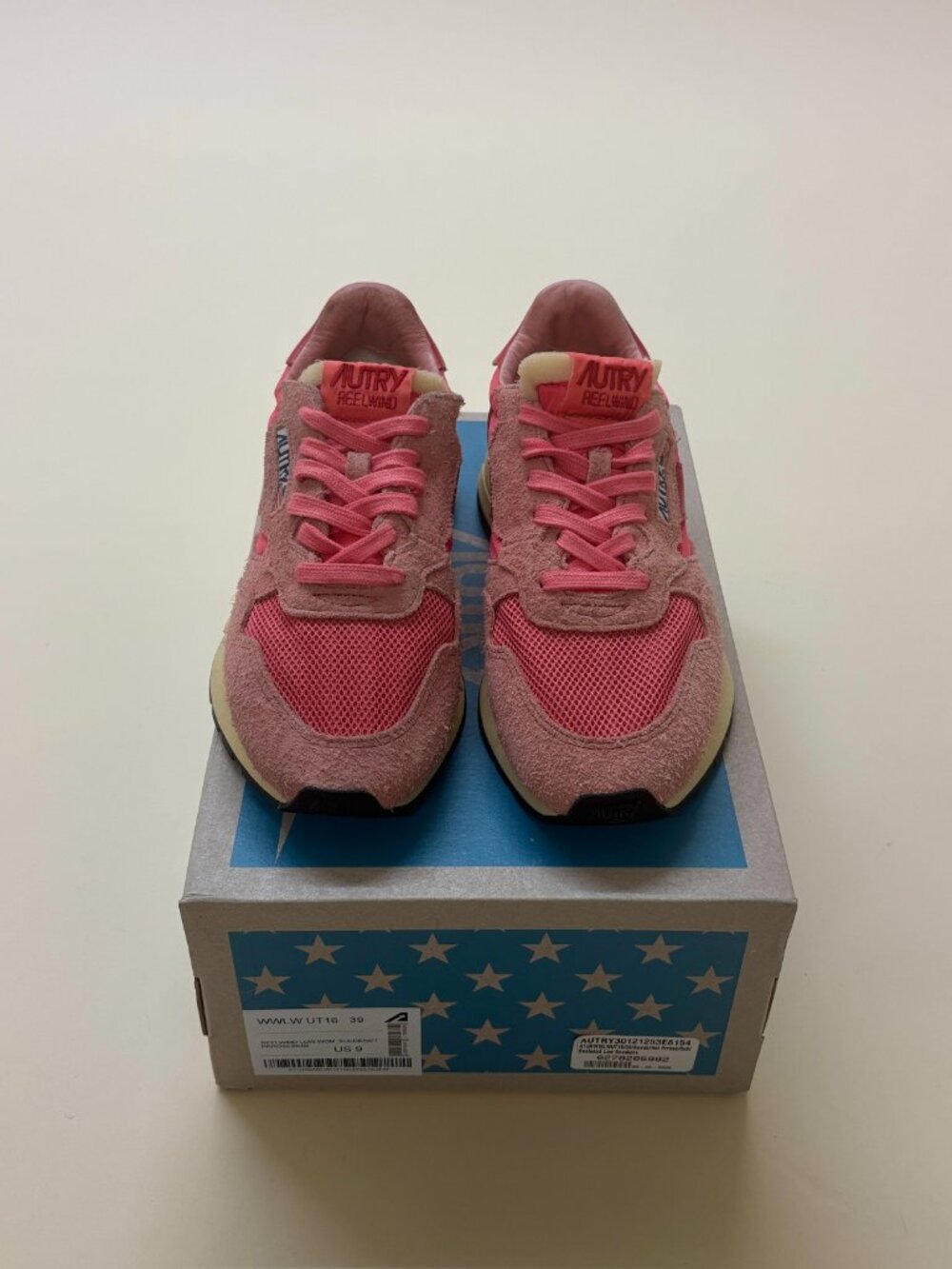 Autry Reelwind Low Sneakers in Pink
